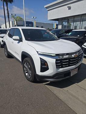 Summit White 2025 Chevrolet Equinox 1LT