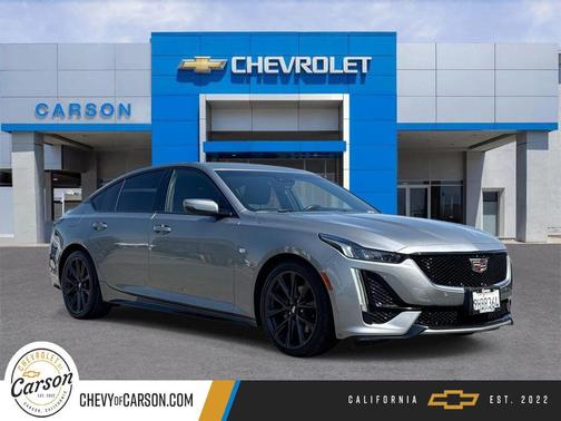Argent Silver Metallic 2023 Cadillac CT5 Sport