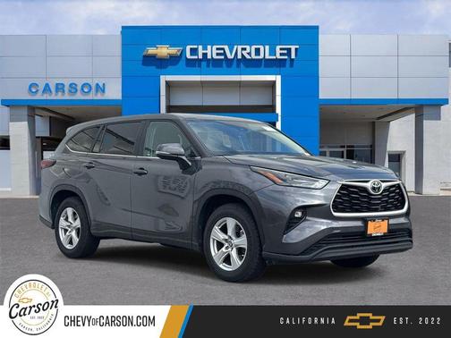 Magnetic Gray Metallic 2025 Toyota Highlander LE