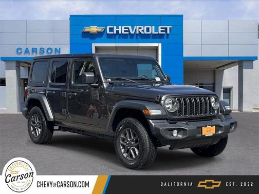 Granite Crystal Metallic Clearcoat 2025 Jeep Wrangler Sport S
