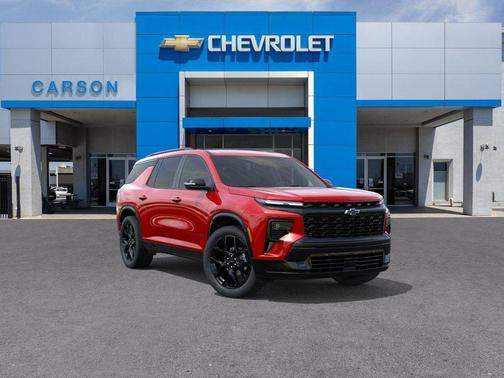 Radiant Red Tintcoat 2026 Chevrolet Traverse RS
