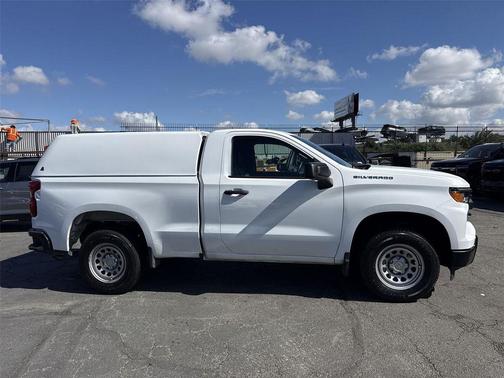 Summit White 2023 Chevrolet Silverado 1500 WT