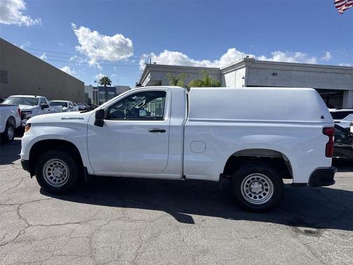 Summit White 2023 Chevrolet Silverado 1500 WT