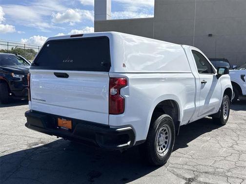 Summit White 2023 Chevrolet Silverado 1500 WT