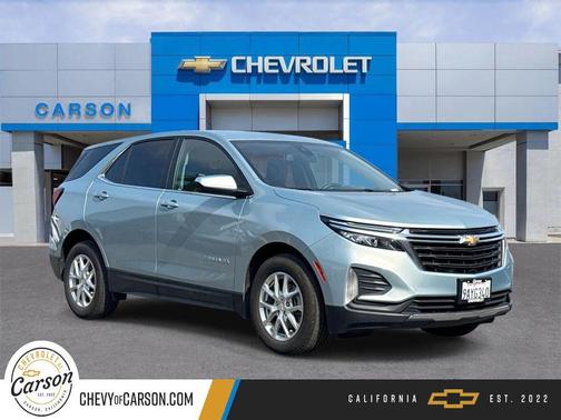 Seaglass Blue Metallic 2022 Chevrolet Equinox 1LT