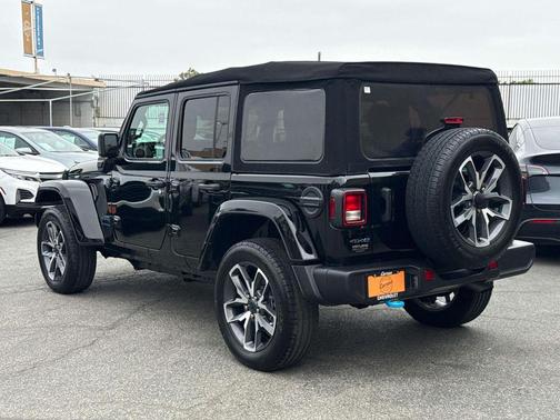 Black Clearcoat 2024 Jeep Wrangler 4xe Sport S