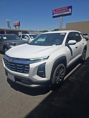 Summit White 2025 Chevrolet Equinox 1LT
