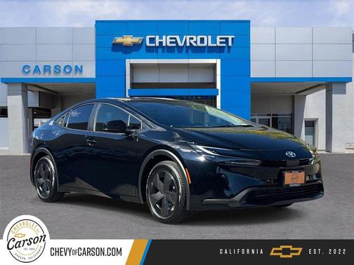 Midnight Black Metallic 2025 Toyota Prius LE