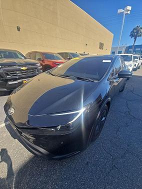 Midnight Black Metallic 2025 Toyota Prius LE