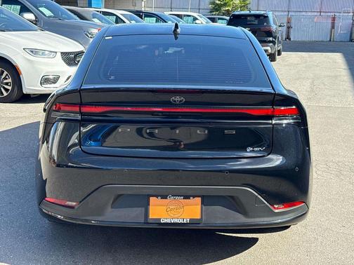 Midnight Black Metallic 2025 Toyota Prius LE