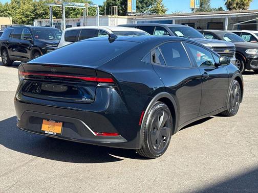 Midnight Black Metallic 2025 Toyota Prius LE