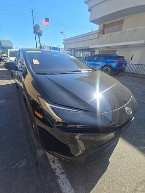 Midnight Black Metallic 2025 Toyota Prius LE