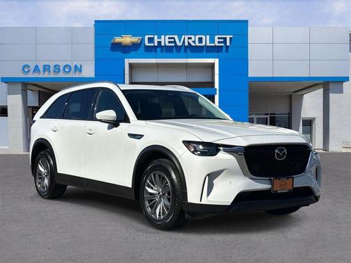 Rhodium White Premium 2025 Mazda CX-90 3.3 Turbo Preferred