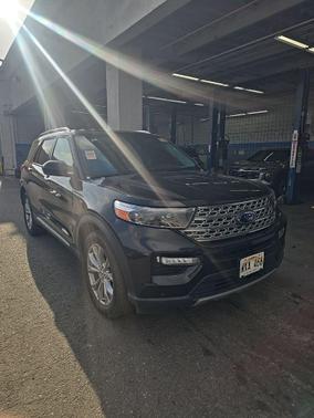 AGATE BLACK METALLIC 2023 Ford Explorer Limited