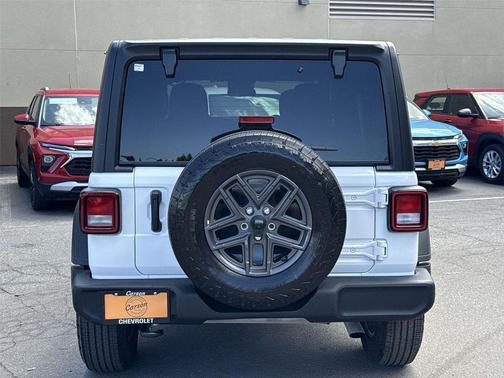 Bright White Clearcoat 2025 Jeep Wrangler Sport S