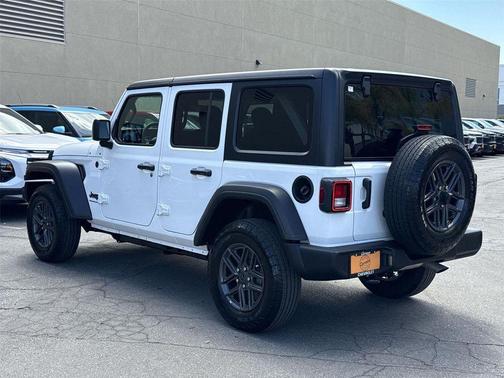 Bright White Clearcoat 2025 Jeep Wrangler Sport S