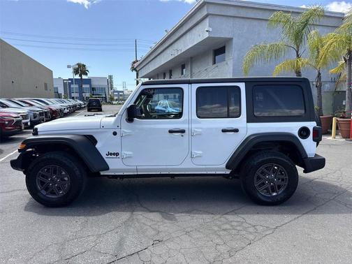 Bright White Clearcoat 2025 Jeep Wrangler Sport S