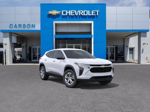 Summit White 2026 Chevrolet Trax LS