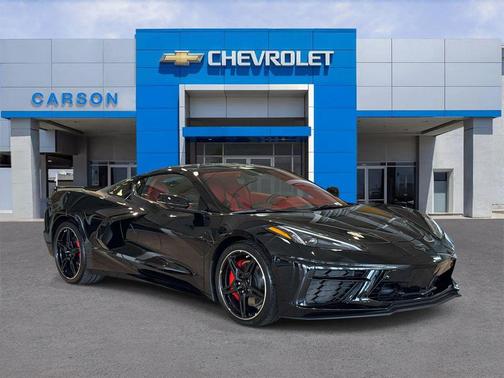 Black 2024 Chevrolet Corvette Stingray w/3LT