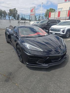 Black 2024 Chevrolet Corvette Stingray w/3LT