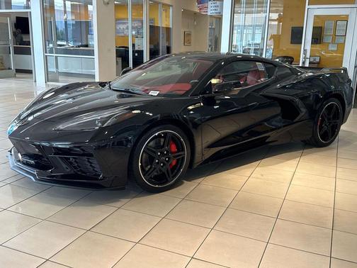 Black 2024 Chevrolet Corvette Stingray w/3LT