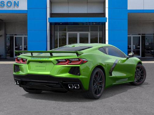Roswell Green Metallic 2026 Chevrolet Corvette Stingray w/2LT