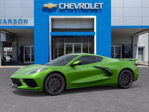 Roswell Green Metallic 2026 Chevrolet Corvette Stingray w/2LT