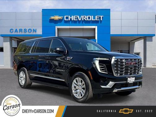 Onyx Black 2025 GMC Yukon XL Denali