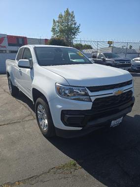Summit White 2021 Chevrolet Colorado LT