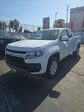 Summit White 2021 Chevrolet Colorado LT