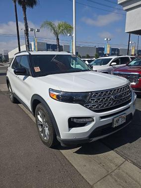 OXFORD WHITE 2023 Ford Explorer Limited