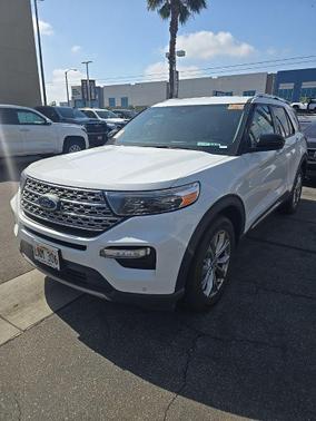 OXFORD WHITE 2023 Ford Explorer Limited
