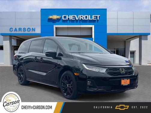 Crystal Black Pearl 2025 Honda Odyssey Sport-L