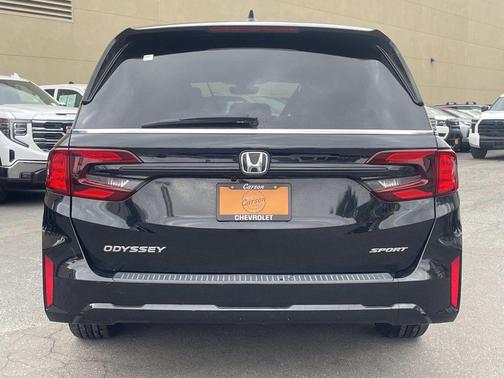 Crystal Black Pearl 2025 Honda Odyssey Sport-L