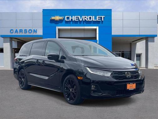 Crystal Black Pearl 2025 Honda Odyssey Sport-L