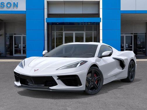 Arctic White 2026 Chevrolet Corvette Stingray w/1LT