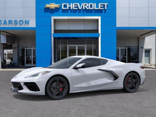 Arctic White 2026 Chevrolet Corvette Stingray w/1LT