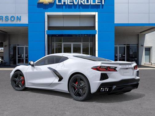 Arctic White 2026 Chevrolet Corvette Stingray w/1LT