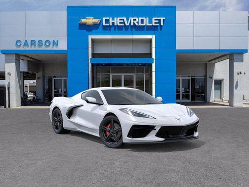 Arctic White 2026 Chevrolet Corvette Stingray w/1LT
