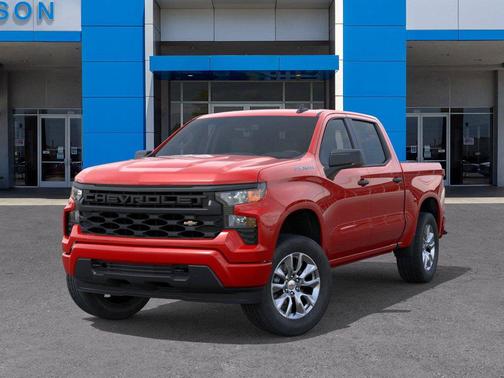 Red Hot 2026 Chevrolet Silverado 1500 Custom