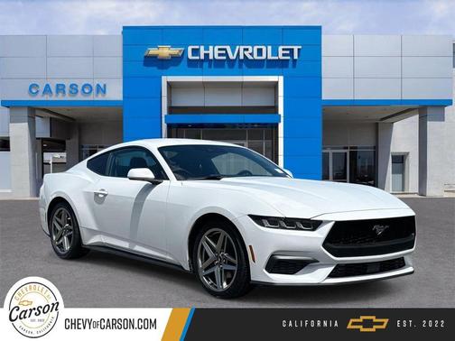 OXFORD WHITE 2025 Ford Mustang EcoBoost
