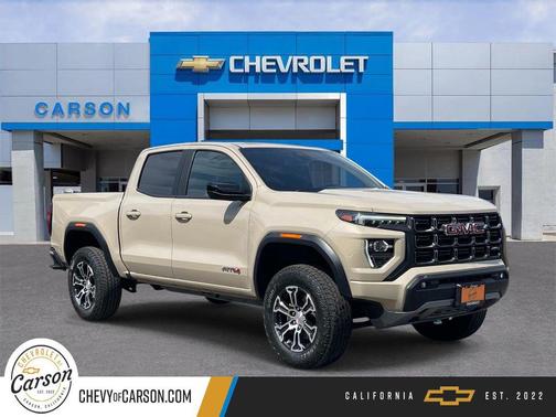Desert Sand Metallic 2024 GMC Canyon AT4
