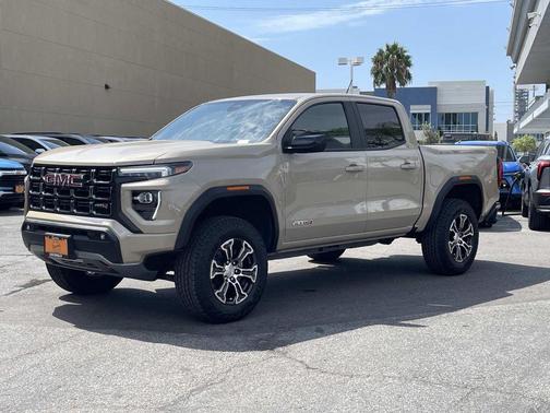 Desert Sand Metallic 2024 GMC Canyon AT4
