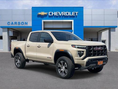Desert Sand Metallic 2024 GMC Canyon AT4