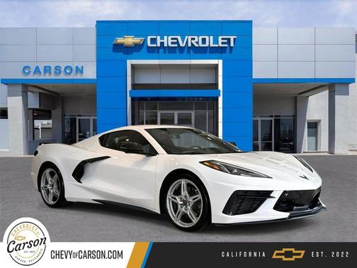 Arctic White 2023 Chevrolet Corvette Stingray w/3LT