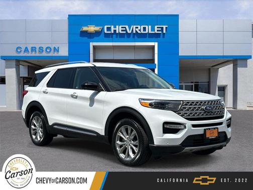 OXFORD WHITE 2023 Ford Explorer Limited