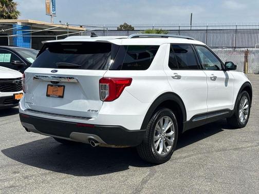 OXFORD WHITE 2023 Ford Explorer Limited