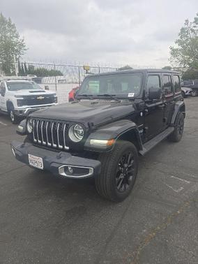Black Clearcoat 2021 Jeep Wrangler Unlimited 4xe Sahara