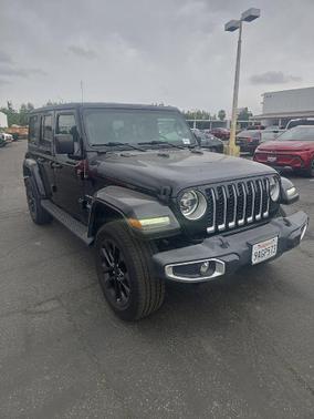 Black Clearcoat 2021 Jeep Wrangler Unlimited 4xe Sahara