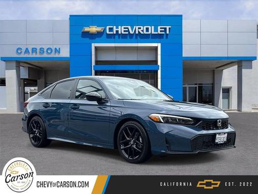Blue Lagoon Pearl 2025 Honda Civic Sport